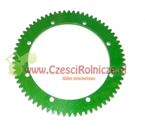 ZĘBATKA OBROTU RURY WYRZUTU   JOHN DEERE E56053 [SJA39202]