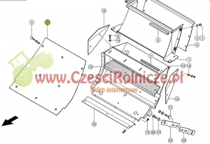 BLACHA ŚCIERALNA ZAMIENNIK [SCE076002-ZAM]