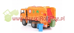 MAN TGA ŚMIECIARKA POMARŃCZ. Z TYLNYM ZA [ZD02760]