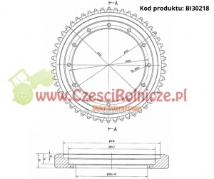 KOŁO MECH. RÓŻNICOWEGO [BI30218]