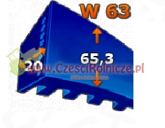 W63-1420   PASEK KLINOWY   SUSZARNIA [PK142099]