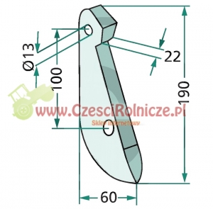AMAZONE CZUBEK REDLICY  D9 [GSA057]