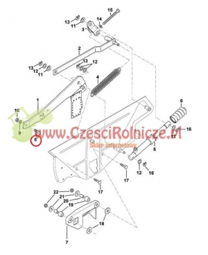 SWORZEŃ  PRZEGUBU  M10       AMAZONE 1627100 ZA-F [RNA100]