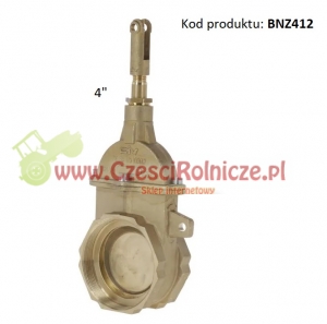 ZASUWA MOSIĘŻNA HYD. 4"  RIV  GWINT M114 /  GWINT M114 [BNZ412]