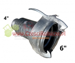 PERROT 6"  ZŁĄCZE  ŻEŃSKIE - GWINT 4 "  [BNA662]