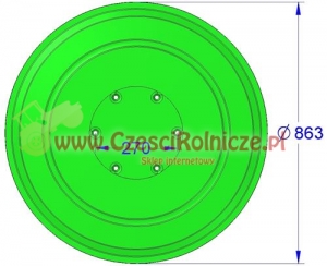 TALERZ ŚLIZGOWY 1,85 [ZKS037]