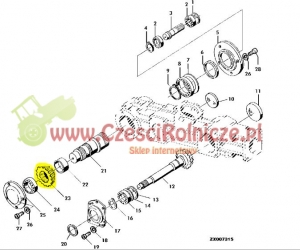 KOŁO STOŻKOWE Z-22 ORYGINAŁ KEMPER  [SKP309]