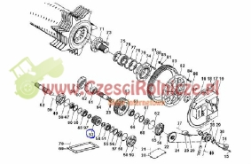 KOŁO ZĘBATE Z-17  LM03127831 [ZSL100]