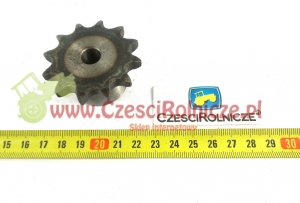 KOŁO ŁAŃCUCHOWE  1/2" 08B-1  Z-12    HARTOWANE  (1/2" X 5/16") [ŁKB012]