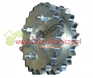 12 - KOŁO ŁAŃCUCH.  1" 16B-2   Z=22/Z=22 [ZPA1012]