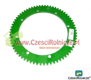ZĘBATKA OBROTU RURY WYRZUTU   JOHN DEERE E56053 [SJA39202]