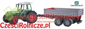 BRUDER 02104  Ciągnik Fendt 209 S z przyczepą [ZD02104]