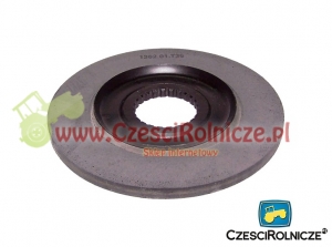 102 - TARCZA HAMULCOWA KPL. KLEJONA [UD060102]