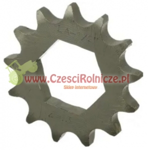 KOŁO ŁAŃCUCH.  1/2" 08B-1  Z-13 6-KĄT 27 [GSA274]
