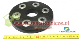 TARCZA MET-GUMOWA 155*45 LAN 102  6 OTW. FI-10 [RO094]