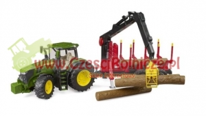 TRAKTOR JOHN DEERE 7930 Z PRZYCZEPĄ [ZD03054]