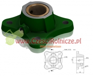 ŁOŻYSKO BĘBNA LEWE [RW013009]