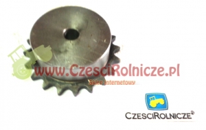 KOŁO ŁAŃCUCHOWE  1/2" 08B-1  Z-20    HARTOWANE  (1/2" X 5/16") [ŁKB020]