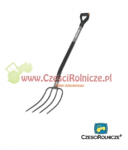 WIDŁY 4-ZĘBNE FISKARS   TRZONEK METALOWY [YF250E]