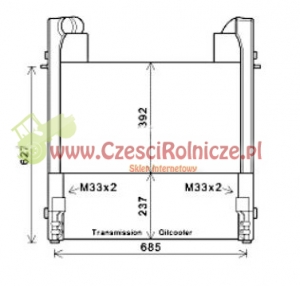 CHŁODNICA INTERCOOLER [CFS812]
