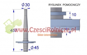 WAŁ PIONOWY TYP  IV  Z010/2   "BĄCZEK" [ZKS069]