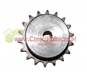 KOŁO ŁAŃCUCHOWE  1/2" 08B-1  Z-18    HARTOWANE  (1/2" X 5/16") [ŁKB018]