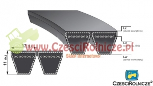 2B-5580   PAS KLINOWY [PK558036-H]