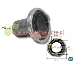 STORZ 4"  ŁACZNIK WĘŻA   FI-110       [BNF401-S]