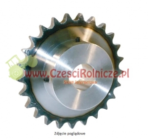 KOŁO ŁAŃCUCHOWE  3/4" 12B-1  Z-16    OTWÓR 25 MM  HART.   (3/4" X 7/16") [ŁKD016-25]