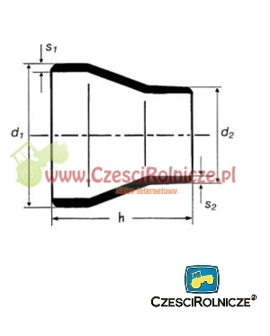 RURA REDUKCYJNA 6 NA 5 DO PRZYSPAWANIA
