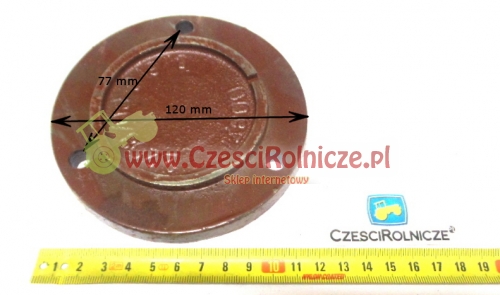 ro352 POKRYWA ŁOŻYSKA 1208 -PEŁNA-ŻELIWNA