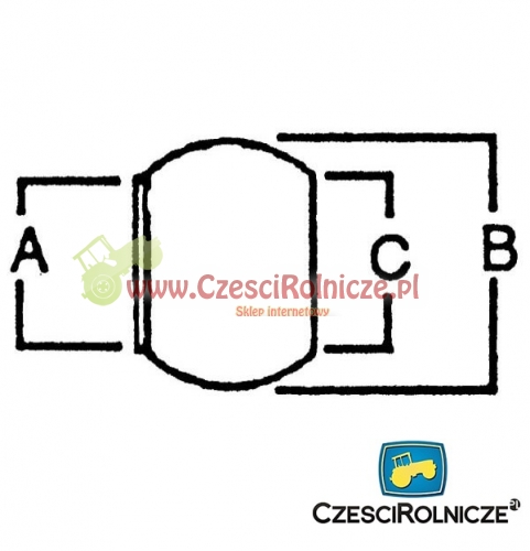 WŁOSKI 3" ZŁĄCZKA MESKA DO PRZYSPAWANIA 