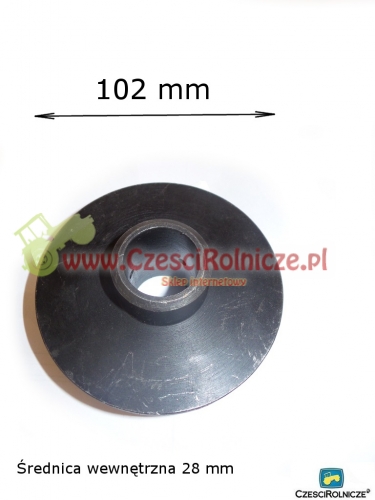 WWB2402 PIASTA PROWADZĄCA 28*102