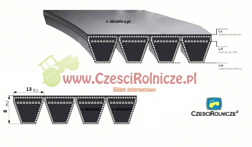 4A-2800 PAS KLINOWY 4A BP/H-2800