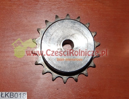 KOŁO ŁAŃCUCH. 1/2" 08B-1 Z-18 HART. (1/2" X 5/16")