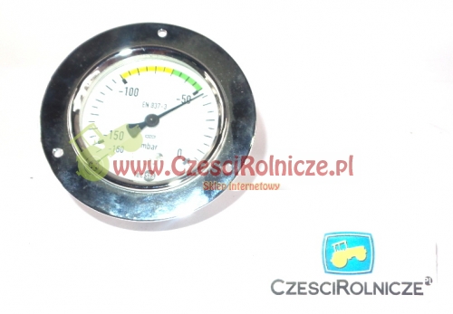 gsv014 MANOMETR @ 63 1/4" -0,16 / 0 BAR PRZYŁACZE TYLNE DEMETER-VARIOSEM 