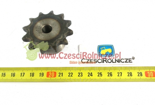 łkb012 KOŁO ŁAŃCUCHOWE 1/2" 08B-1 Z-12 HARTOWANE (1/2" X 5/16")