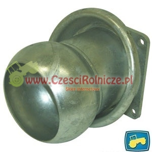 WŁOSKI 4" ZŁĄCZE MĘSKIE - PŁYTA 150*150