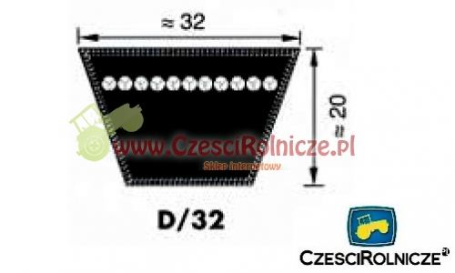 32-3560 LZ PAS KLINOWY