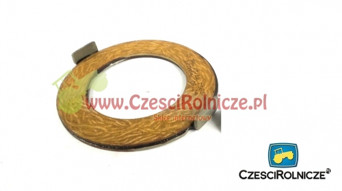 skp237  OKŁADZINA CIERNA 157*100*3 + TARCZA WEWNATRZ 