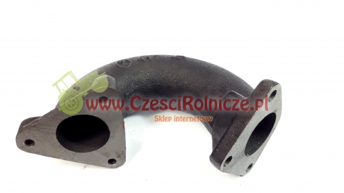 KOLANKO RURY WYDECHOWEJ  3 OTWORY ZETOR
