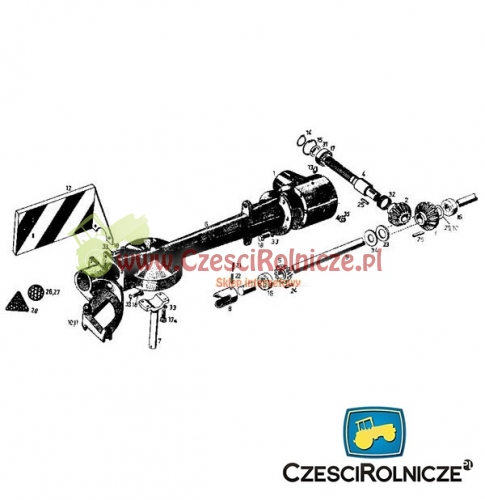 SPRZĘGŁO KŁOWE DEUTZ