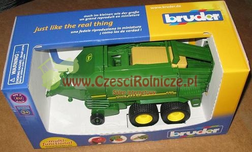 PRASA KOSTKUJĄCA JOHN DEERE  BRUDER 02017   