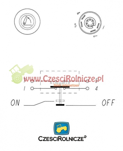Przełącznik podnoszenia withlocking