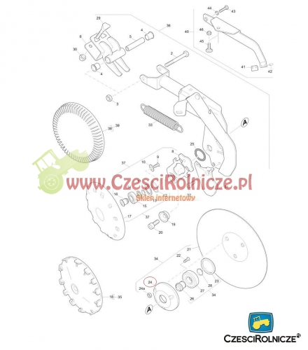 955071 AMAZONE PIASTA TALERZA