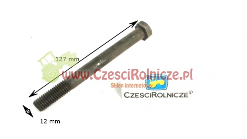 sca056001 M12*120 ŚRUBA 101 10,9 ŚRUBA STALNICY