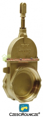 ZASUWA MOSIĘŻNA HYD. 6" RIV GWINT M165 / GWINT M165