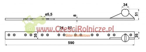 KCL010010 GŁÓWKA KOSY CLAAS