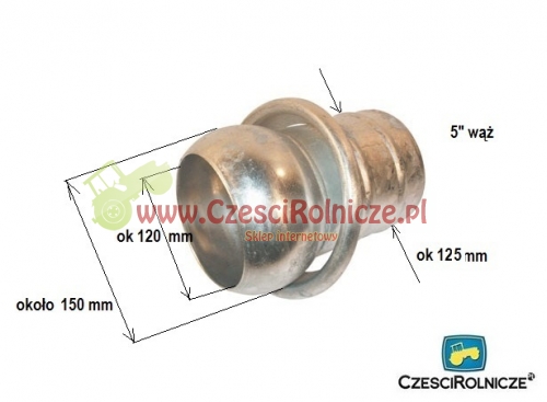 Złącze 5 calowe