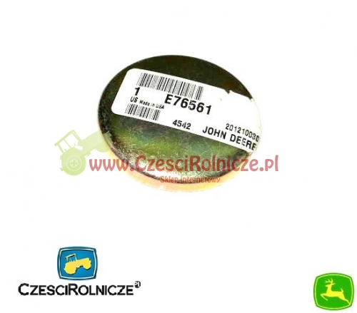 POKRYWA ŁOŻYSKA JOHN DEERE E76561